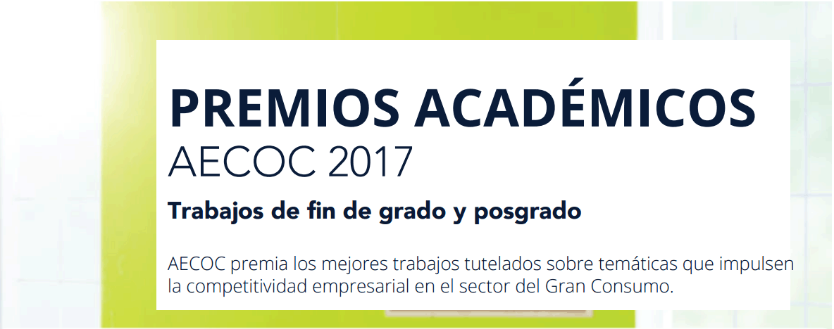 AECOC premios academicos 2017